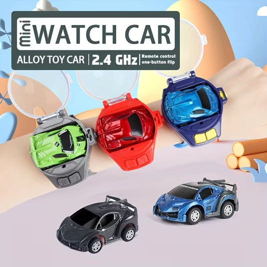 Mini RC Car Watch Toy – Kids Wearable Remote Control Car